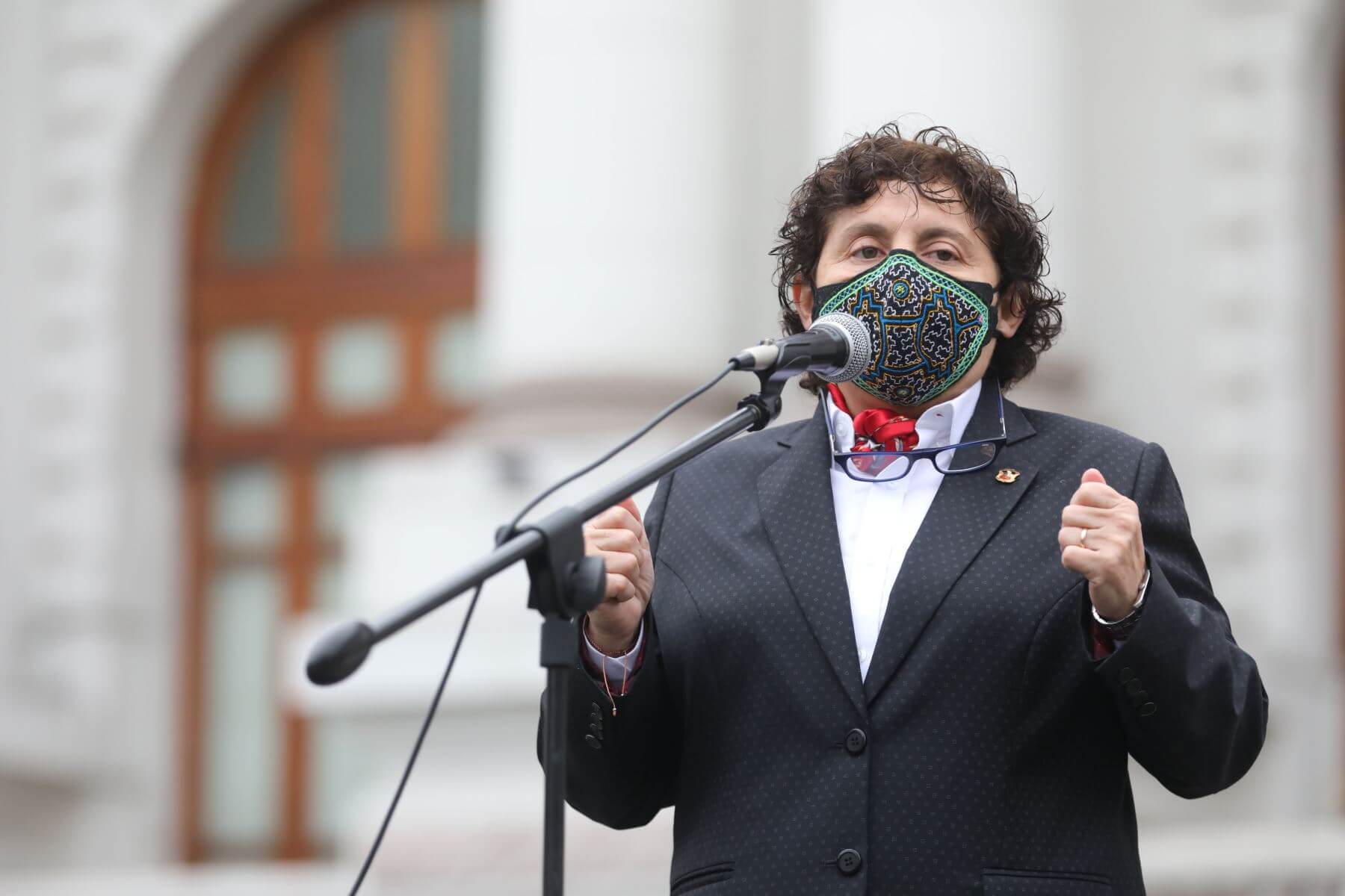 Susel Paredes, congresista de la República. 