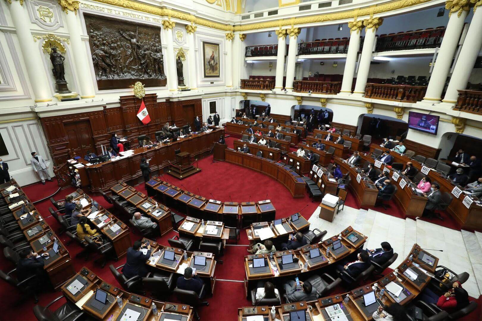 MAYORÍA. El Pleno del Congreso aprobó, con 68 votos a favor, un dictamen que reduce las funciones de la Superintendencia Nacional de Educación Universitaria. 