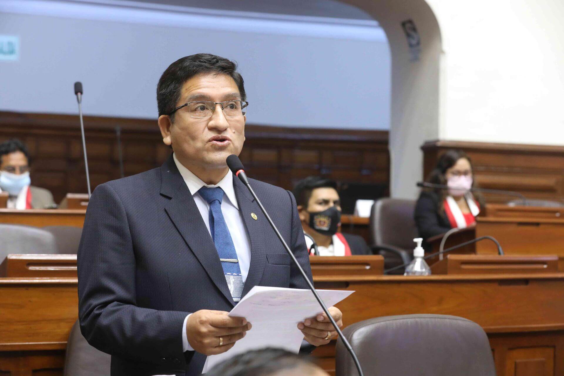 Elías Varas, congresista de Perú Libre. 