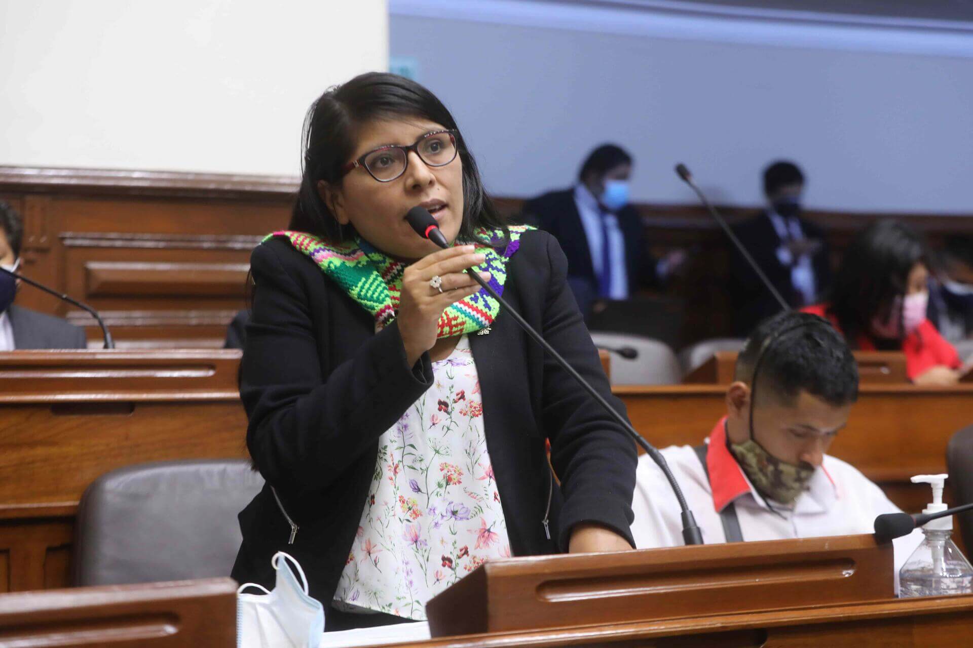 Margot Palacios, congresista de la República