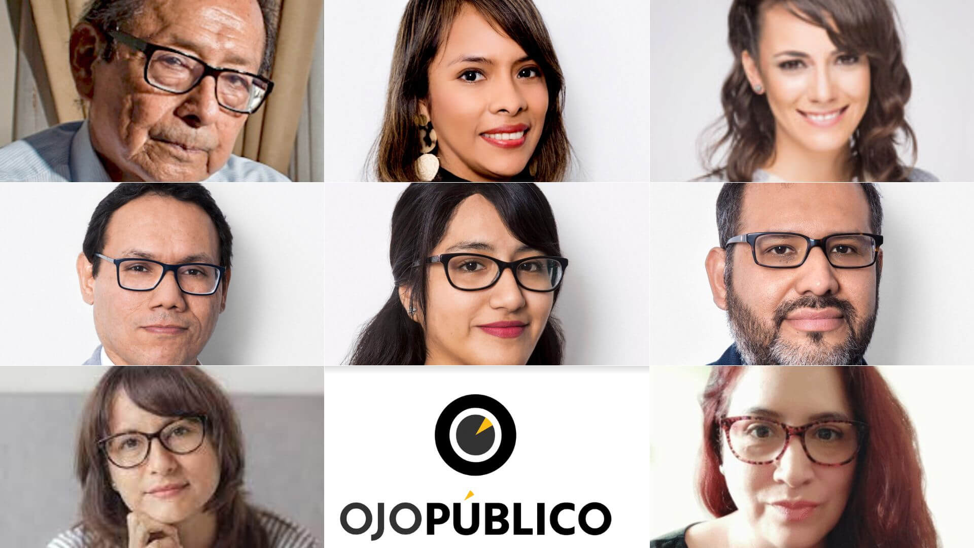 NOMBRAMIENTOS. Equipo directivo y periodístico de OjoPúblico.