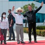 ENCUENTRO.  Los presidentes de Perú y Brasil firmaron un acuerdo bilateral para impulsar la economía y cooperación fronteriza.