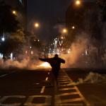 Protestas en el centro de Lima / Foto: Diego Huamani.