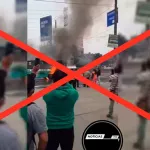 FALSO. Video que circula con la versión falsa de que se incendió un bus en Lima Norte el 4 de abril del 2021.