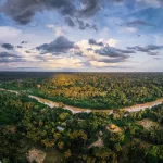 BORDERS. The Ammonia River crosses the border of Ucayali (Peru) and Acre (Brazil), a territory where the Ashaninka people live.