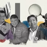 CANDIDATOS. Luis Torres (Fuerza Tacna), Mario Ruiz (Siempre Tacna), Fernando Martorell (Banderas Tacneñistas) y Marco Limachi (Frente Esperanza por Tacna)