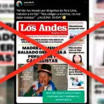 Es falsa la portada de periódico en el que mujer de Puno denuncia a dirigentes por muerte de su hijo en protestas