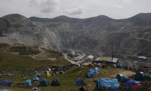 RECLAMO. Comuneros de Fuerabamba se instalaron desde el 14 de abril en sus antiguos terrenos, ahora de propiedad de la minera Las Bambas.