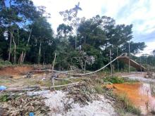 DAÑO AMBIENTAL. Minería ilegal en Madre de Dios nunca se detuvo. 