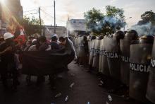 MANIFESTACIONES. Perú lleva casi dos meses en protestas, donde los ciudadanos piden la renuncia de Dina Boluarte y el adelanto de elecciones generales. 