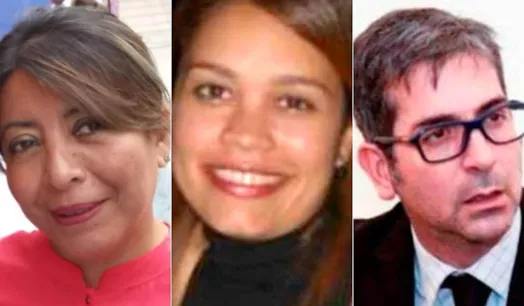 VÍCTIMAS. Luz Marina Delgado (Ecuador), Karen Almendares (Honduras) y Marcelo Pecci (Paraguay) investigaban causas relacionadas el crimen organizado.