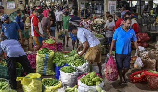 SIN LO BÁSICO. Sri Lanka se está quedando sin combustible, comida y suministros médicos.