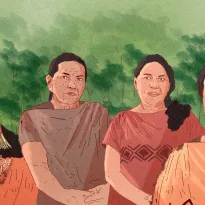 LUCHADORAS. Cuatro mujeres de la selva central superaron el machismo y la violencia terrorista para formar organizaciones en defensa de los derechos de la mujer indígena.