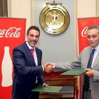 POLÉMICO APOYO. El Embajador egipcio Achraf Ibrahim fue el encargado de presentar a Coca-Cola como  patrocinador de la cumbre.