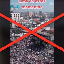 Desmentido: Video de supuesta multitud en las protestas de Lima es una procesión de otro país 