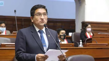 Elías Varas, congresista de Perú Libre. 